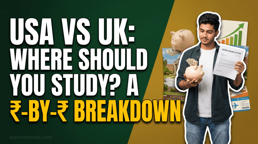 USA vs UK: Where Should You Study? A ₹-by-₹ Breakdown