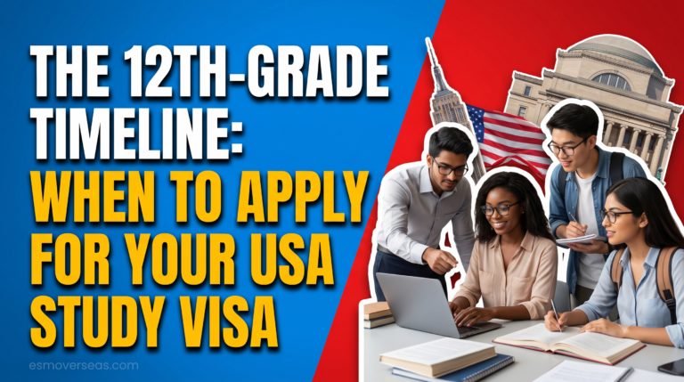 The 12th-Grade Timeline: When to Apply for Your USA Study Visa