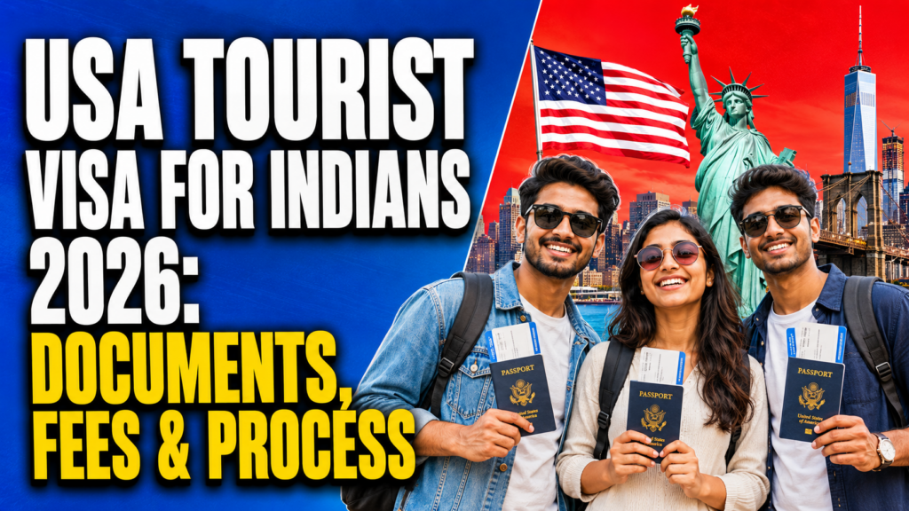 USA Tourist Visa for Indians 2026: Documents, Fees & Process